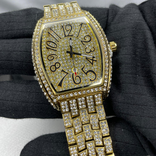 Premium Gold Diamond Edition Watch