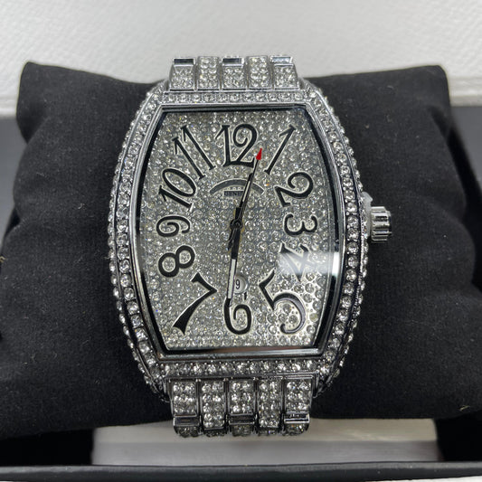 Premium Silver Diamond Edition Watch