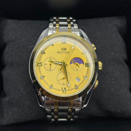 BESTWIN ChronoMaster™ – Gold Dial Premium